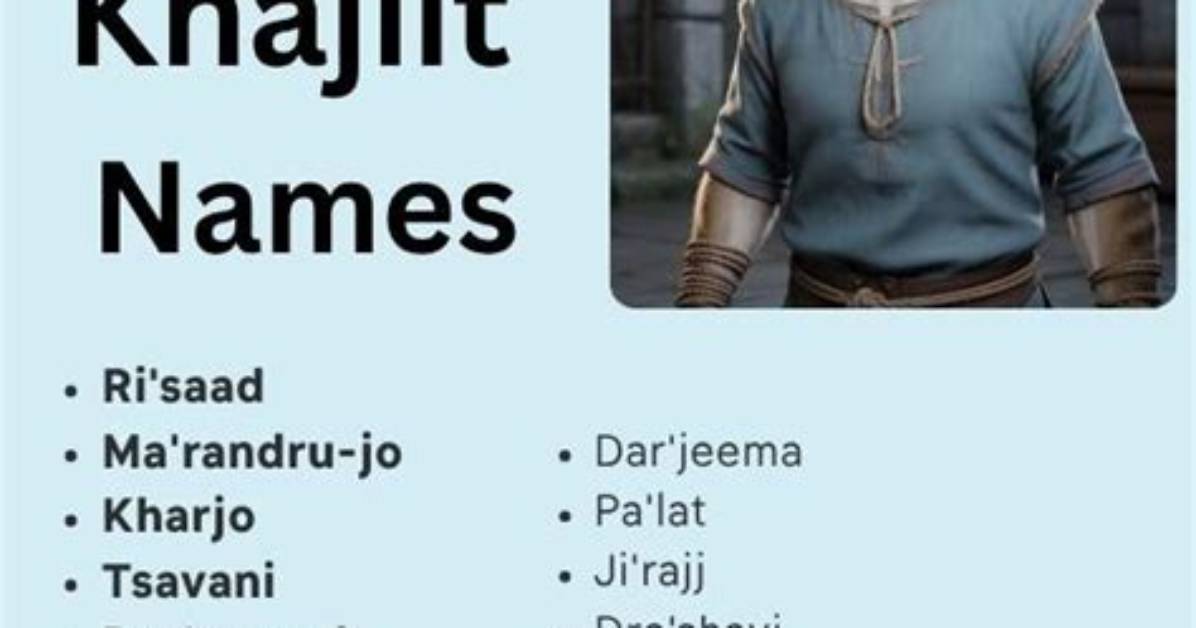 Cool Khajiit Names From