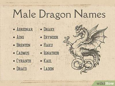 Cool Male Dragon Names: Unleashing the Power of Imagination
