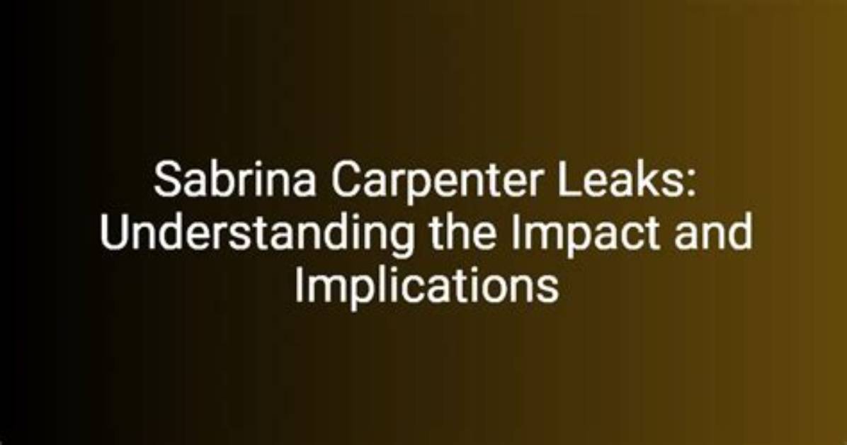 Corinna Leaks: Exploring the Impact and Implications