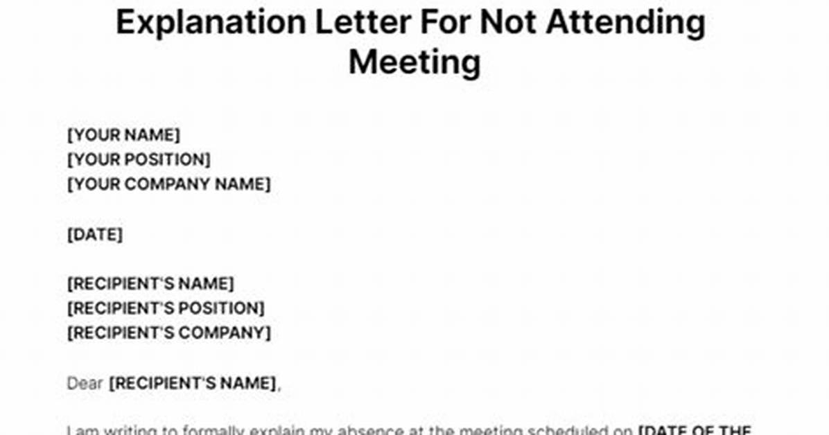 Could Not Attend or Attended?