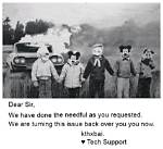 Could You Do the Needful?