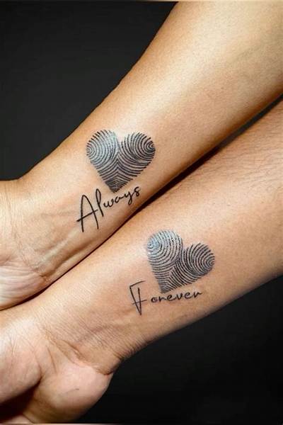 Couple Fingerprint Tattoo: a Unique Symbol of Love and Connection