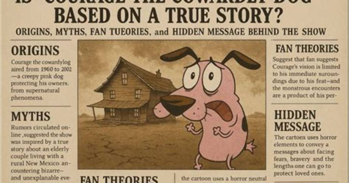 Courage the Cowardly Dog Origin Story