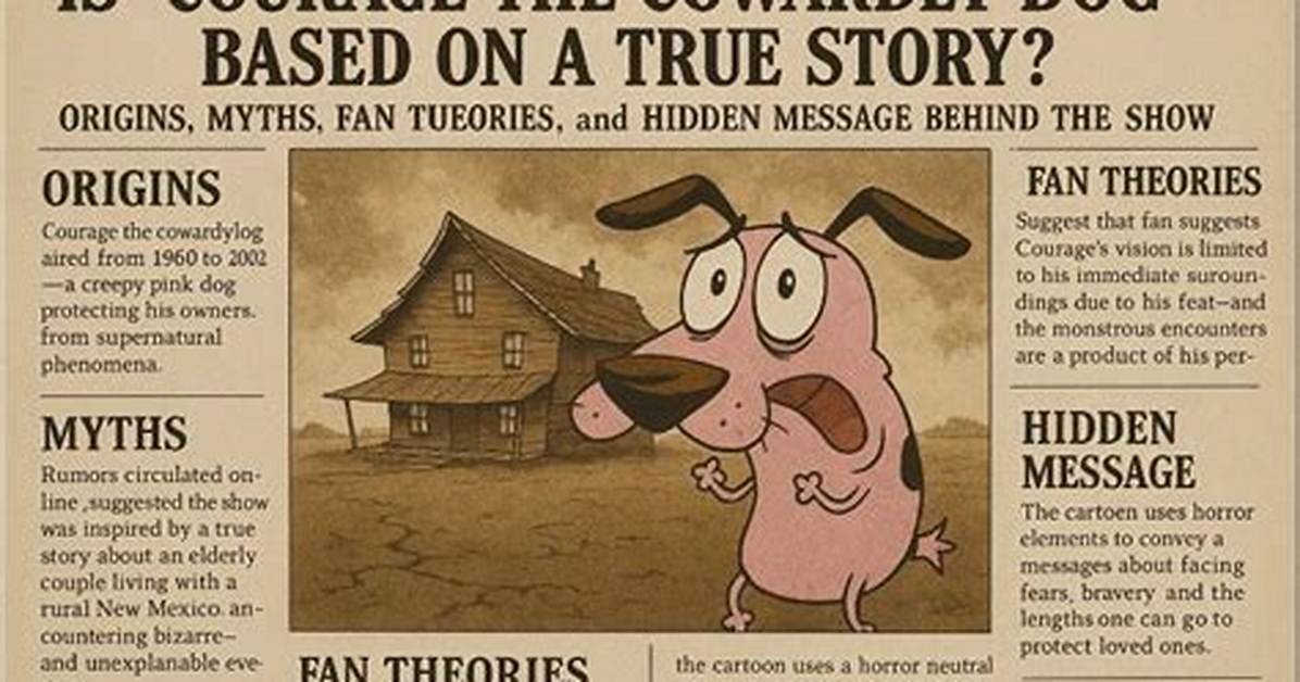Courage the Cowardly Dog Original Story