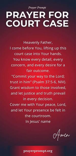 Court Prayer: Understanding the Role of Prayer in Legal Proceedings