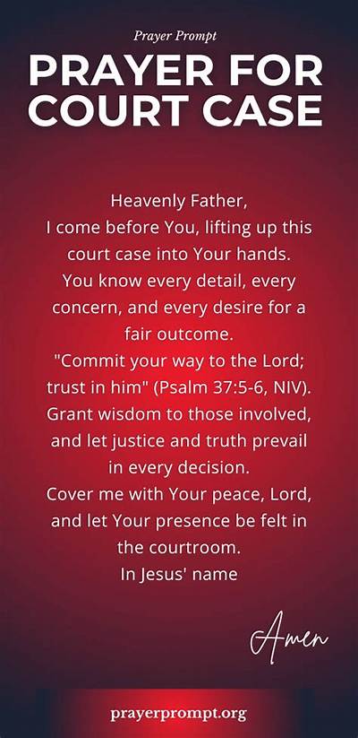 Court Prayer: Understanding the Role of Prayer in Legal Proceedings