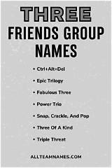 Creative Group Name Ideas for Trio Bands