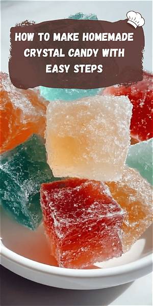 Crystal Candy Recipe: Easy Homemade Crystallized Treats