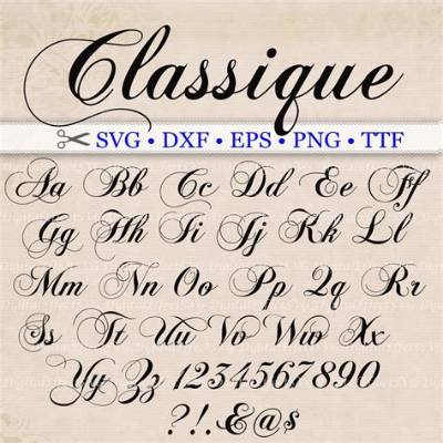 Cursive Letters Embrace: the Art of Elegant Writing