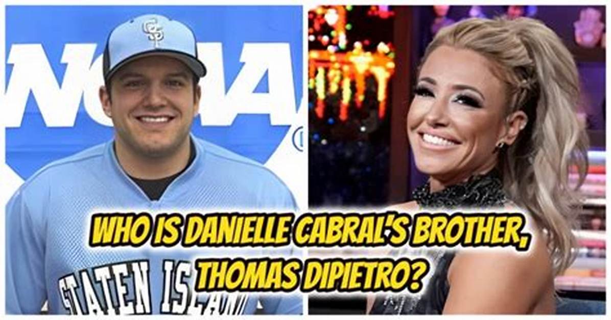 Danielle Cabral Brother Tommy Dipietro Has His Own Small Family