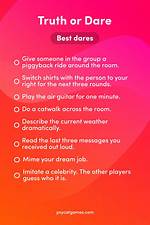 Dares for a Boy