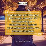Daughter Proud Parents Quotes for Graduation