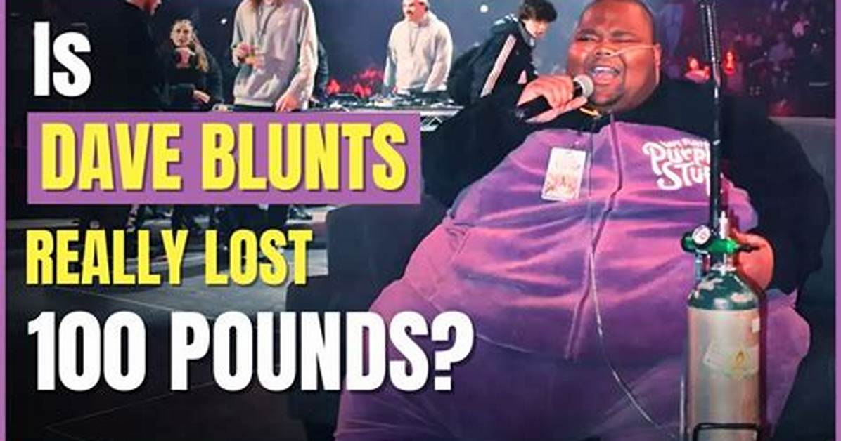 Dave Blunts Weight Loss Journey: Diet and Transformation Revealed
