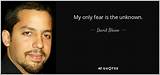 David Blaine: 'My Only Fear Is the Unknown.'