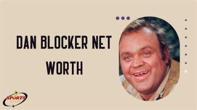 David Blocker Net Worth