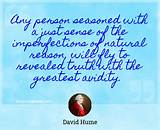 David Hume: 'Any Person Seasoned with a Just Sense of the Imperfections of Natural Reason, Will Fly to Revealed Truth with the Greatest Avidity.'