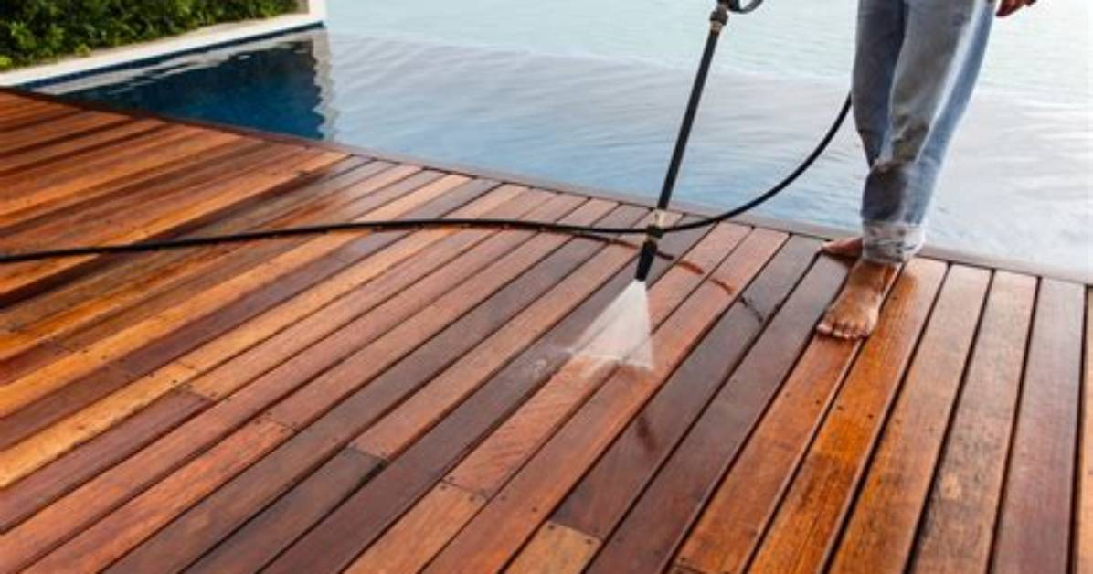 Deck Cleaning