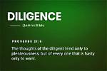 Definition of Diligent in the Bible