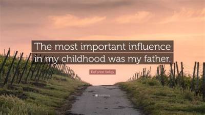 Deforest Kelley: 'The Most Important Influence in My Childhood Was My Father.'