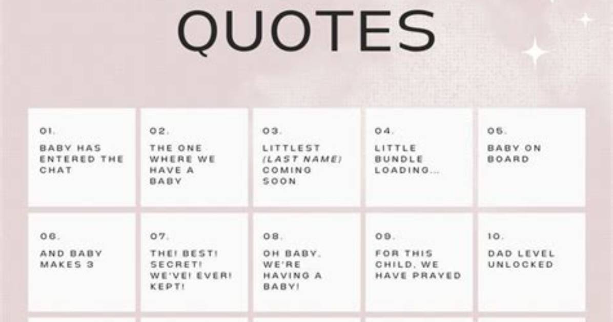 Delighting Pregnancy Announcements: Quotes for an Unforgettable Revelation