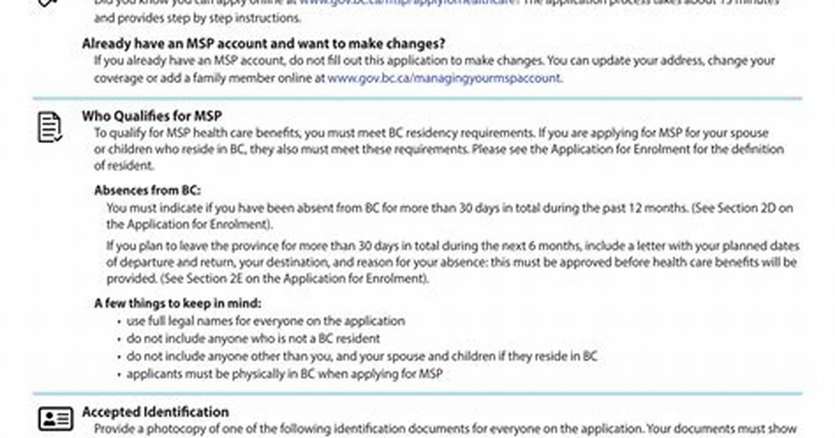 Demystifying the Medical Services Plan Msp Application and Login