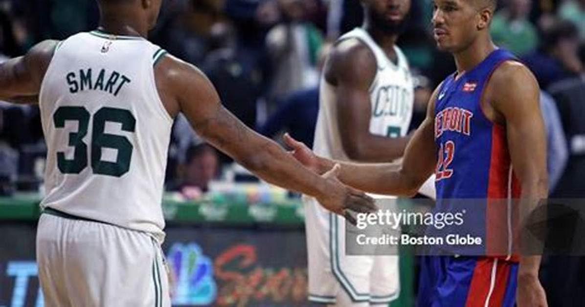 Did Celtics Shake Hands with Pistons?