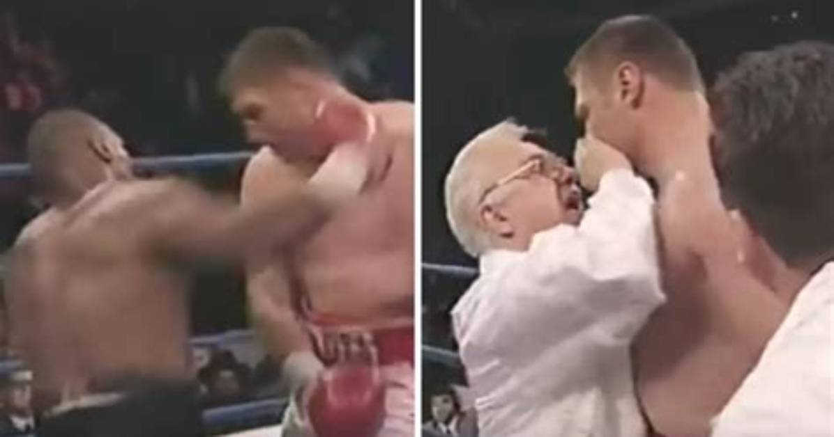 Did Tyson Headbutt Golota?