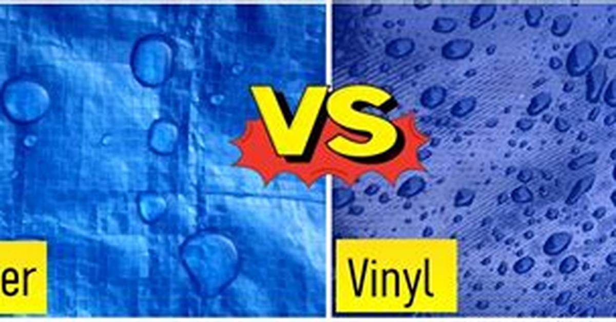 Difference Between Polyester & Vinyl Tarps