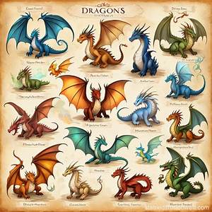 Different Dragon Types: a Comprehensive Guide to the Mythical Creatures