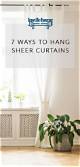 Different Ways to Hang Sheer Curtains