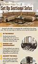 Different Ways to Setup a Sectional