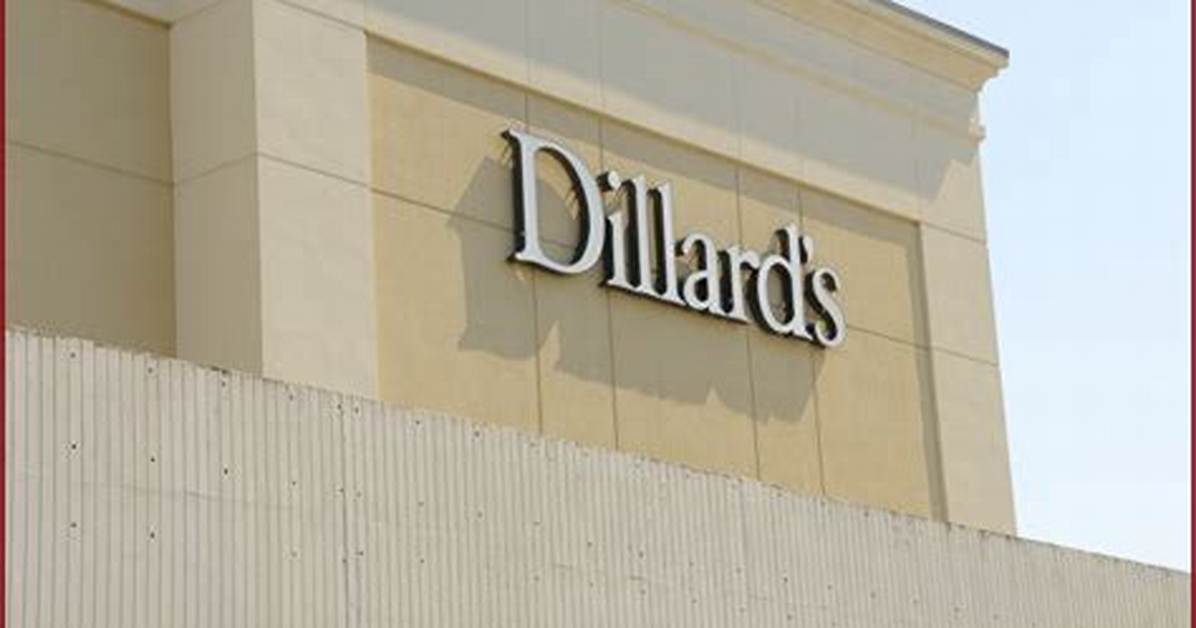 Dillard's Closing Stores 2024 - Permanent Closure Map