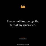 Diogenes: 'I Know Nothing, Except the Fact of My Ignorance.'