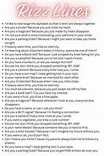 Dirty Rizz Lines for Unforgettable Flirting Experiences