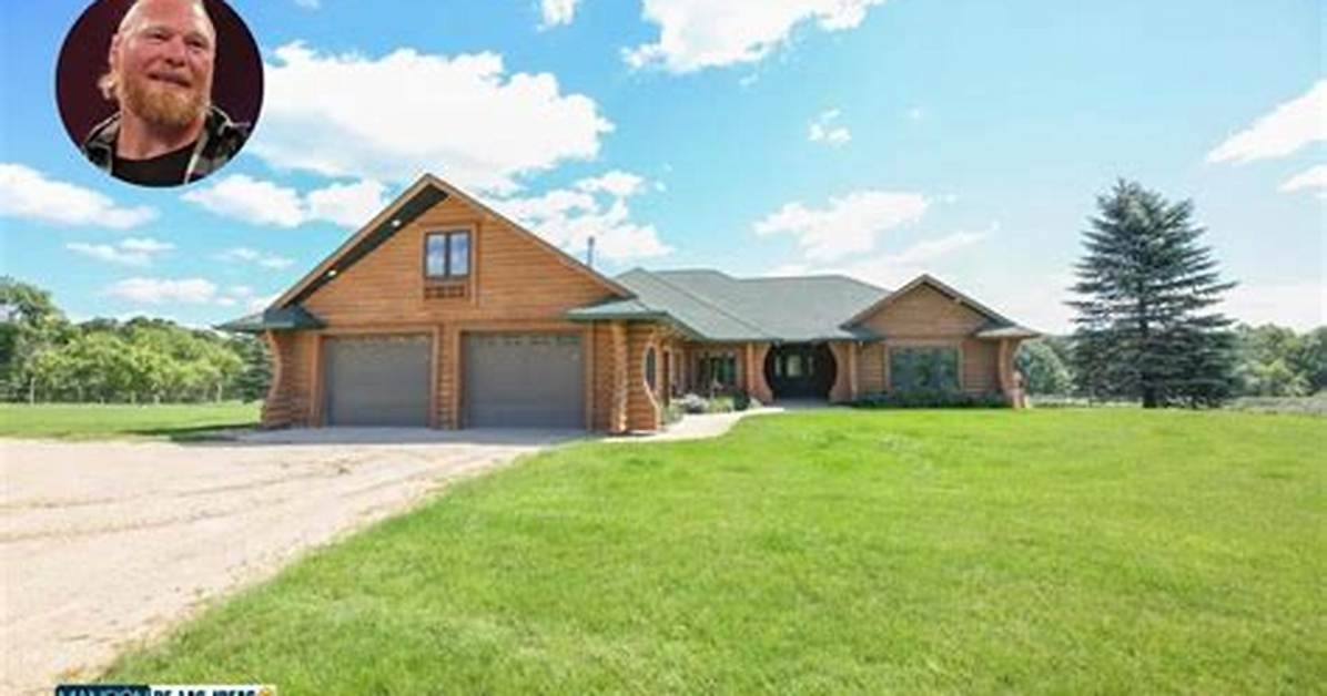 Discover Brock Lesnar S Luxurious Home Explore the Residence of a Wwe