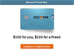 Discover Card Referral