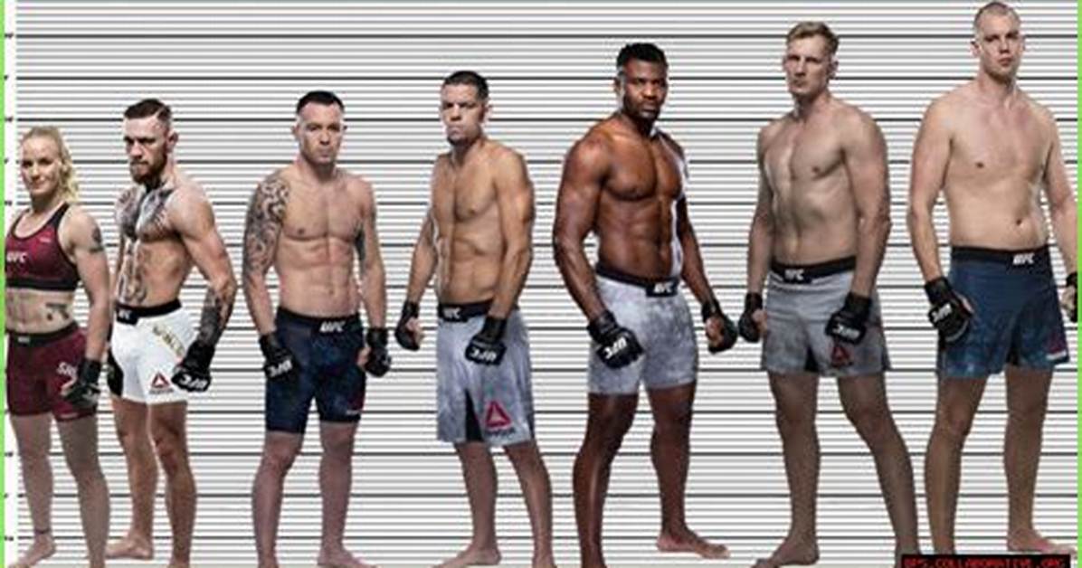 Discover the Astonishing Height of Conor Mcgregor