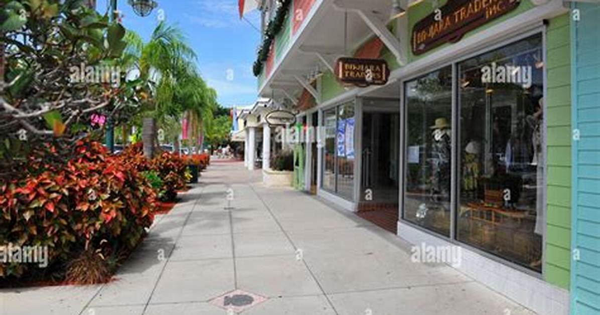 Discover the Enchanting Stores of St. Armands Circle, Sarasota: a Shopper's Paradise