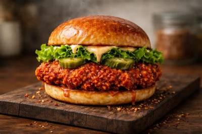 Discover the Irresistible Spicy Chicken Burger from Wendy's