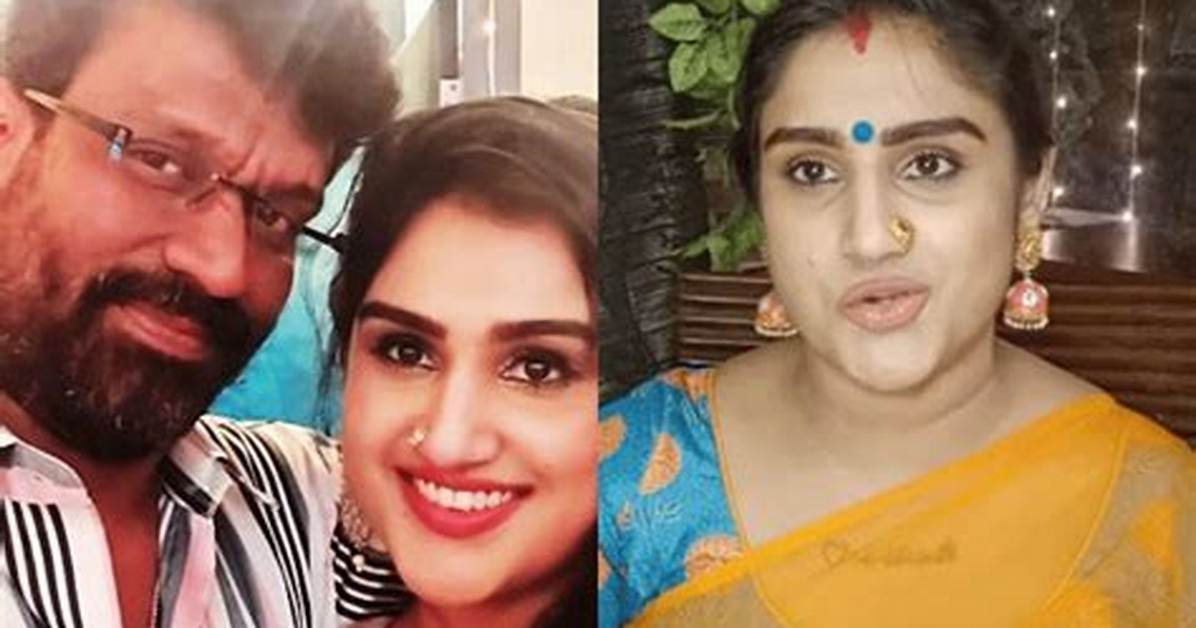Discoveries About Vanitha Vijaykumar's Ex-Husbands