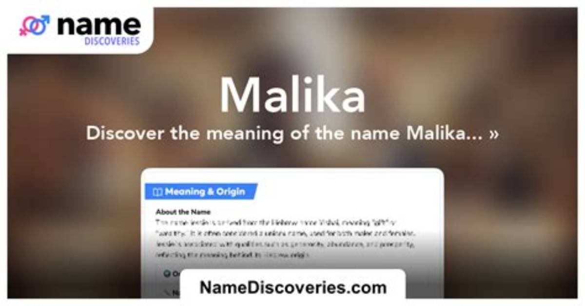 Discoveries from Malika