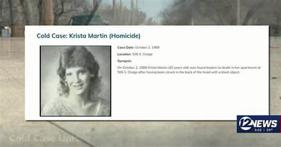 Discoveries in Krista Martin's Supernatural Case