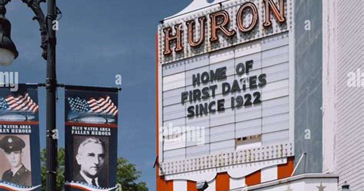 Discovering the Huron Theater: a Cultural Gem