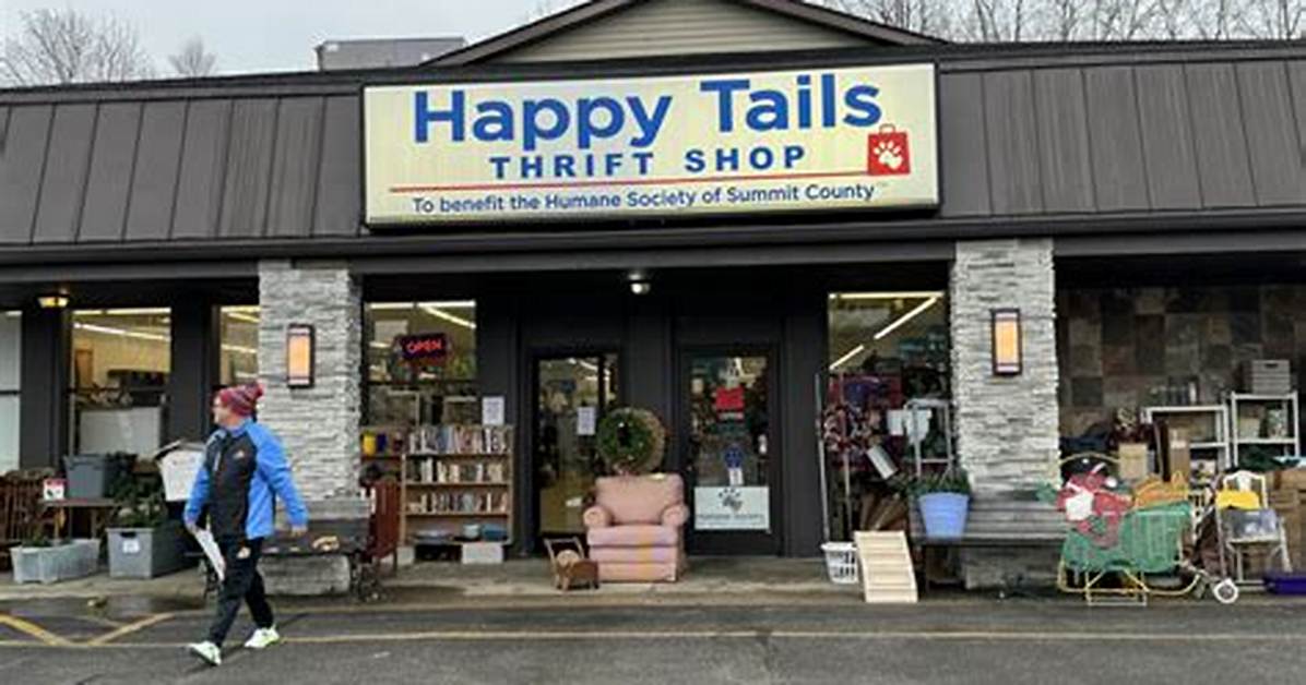 Discovering Treasures at Happy Tails Thrift Shop