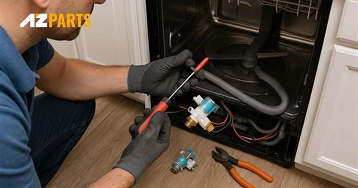 Dishwasher Water Inlet Valve Is Stuck