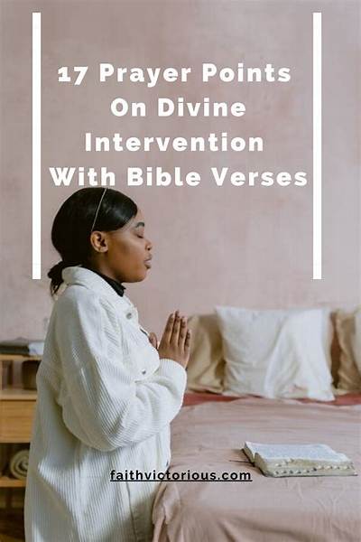 Divine Intervention: Essential Prayer Points for Spiritual Warfare
