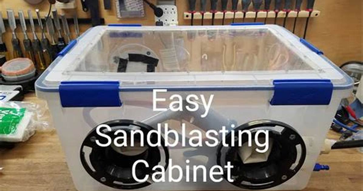 Diy Kitchen Cabinet Sandblasting To