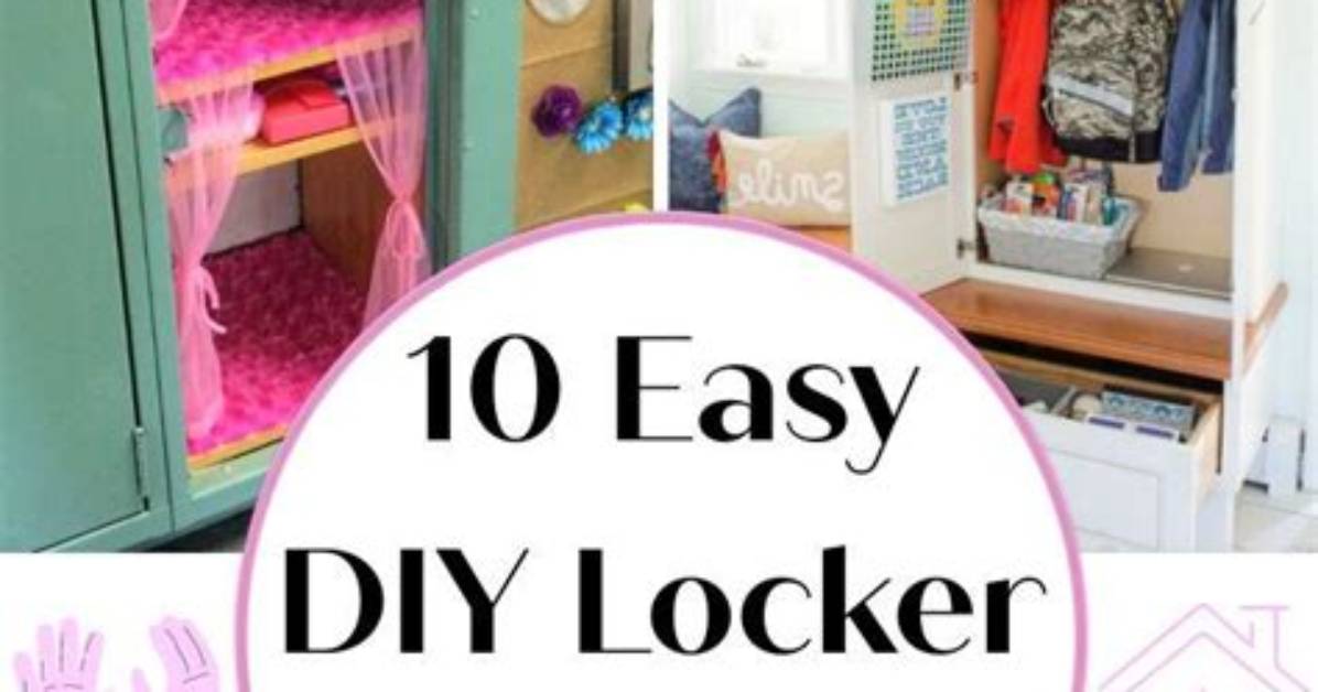 Diy Locker Shelf | Homesteady