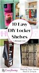 Diy Locker Shelf | Homesteady