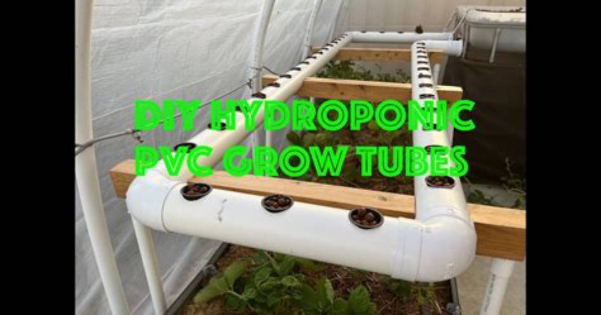 Diy Pvc Hydroponic Plans